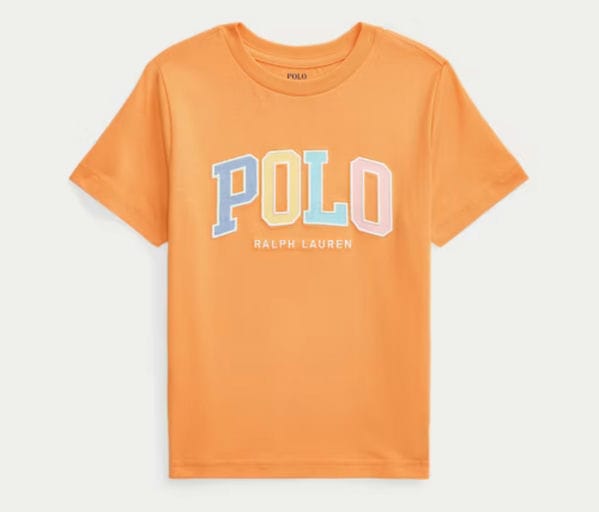 Ralph Lauren Boys T-shirt - Boys 2-14 years