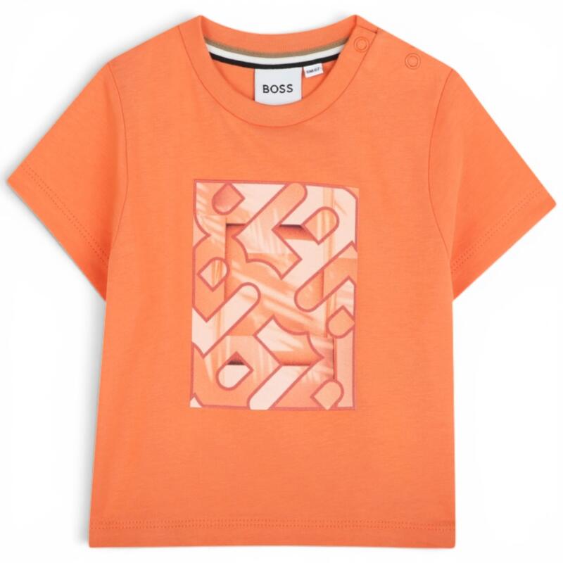 Boss Boys T-shirt - Baby 0-24 months | Boss ولادي - ملابس أطفال أصلية