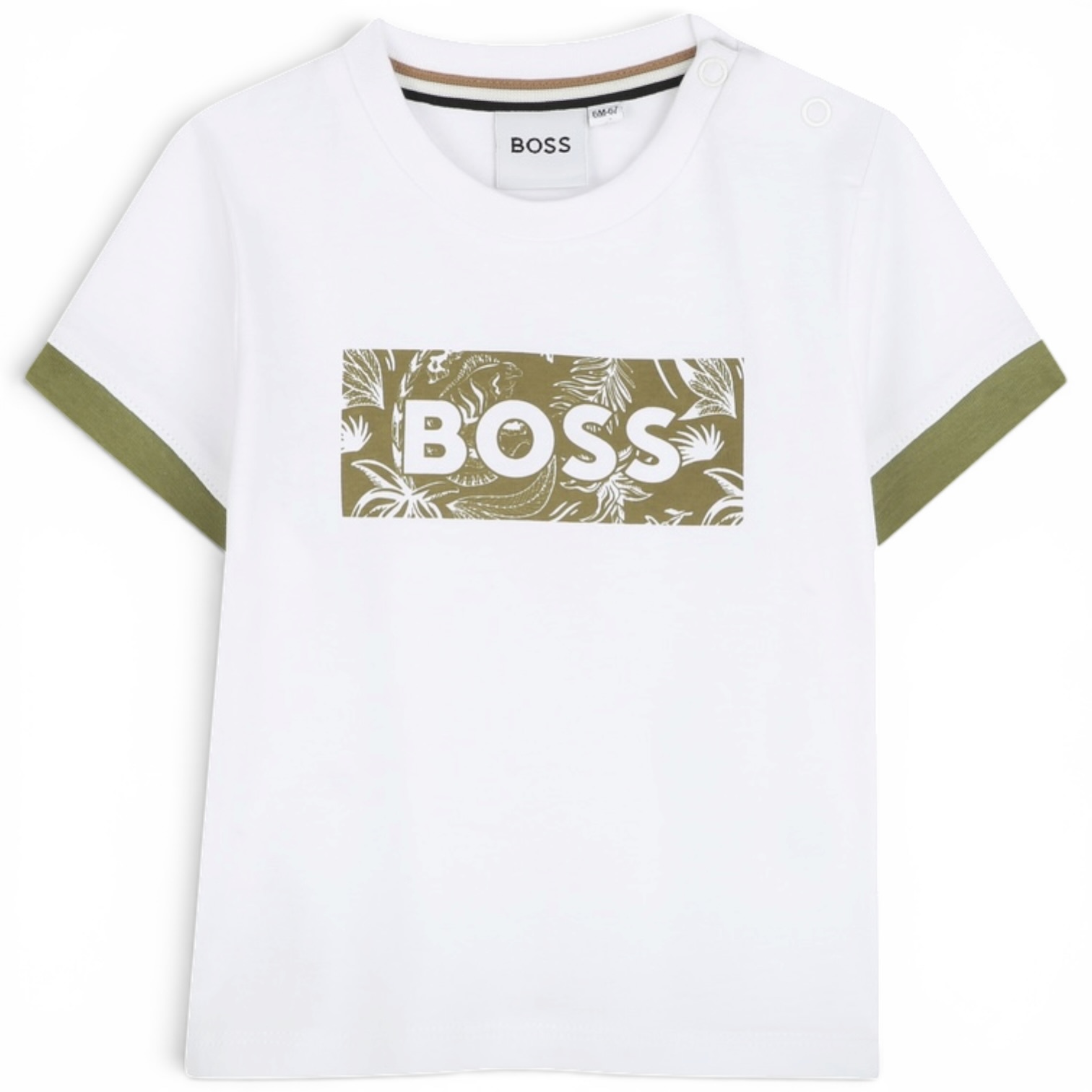 Boss Boys T-shirt - Baby 0-24 months | Boss ولادي - ملابس أطفال أصلية