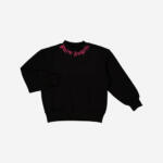Palm Angels Black Logo Graphic Sweatshirt
