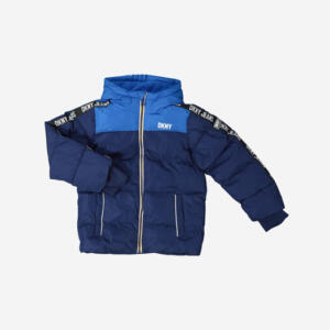 DKNY Jeans Navy Padded Taped Accent Jacket - Pre-order | DKNY - ملابس أطفال أصلية