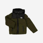 DKNY Jeans Khaki Sherpa Contrast Panelled Jacket - Pre-order | DKNY - ملابس أطفال أصلية