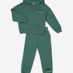DKNY Jeans Two Piece Green Hooded Sweat Set - Pre-order | DKNY - ملابس أطفال أصلية