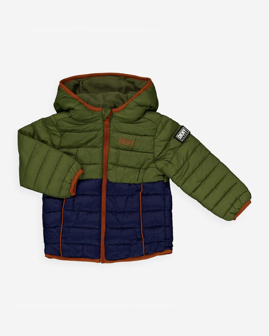 DKNY Jeans Cargo & Navy Puffer Jacket