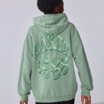 Baker by Ted Baker Sage Green Oversized Graphic Hoodie - Pre-order | Baker - ملابس أطفال أصلية