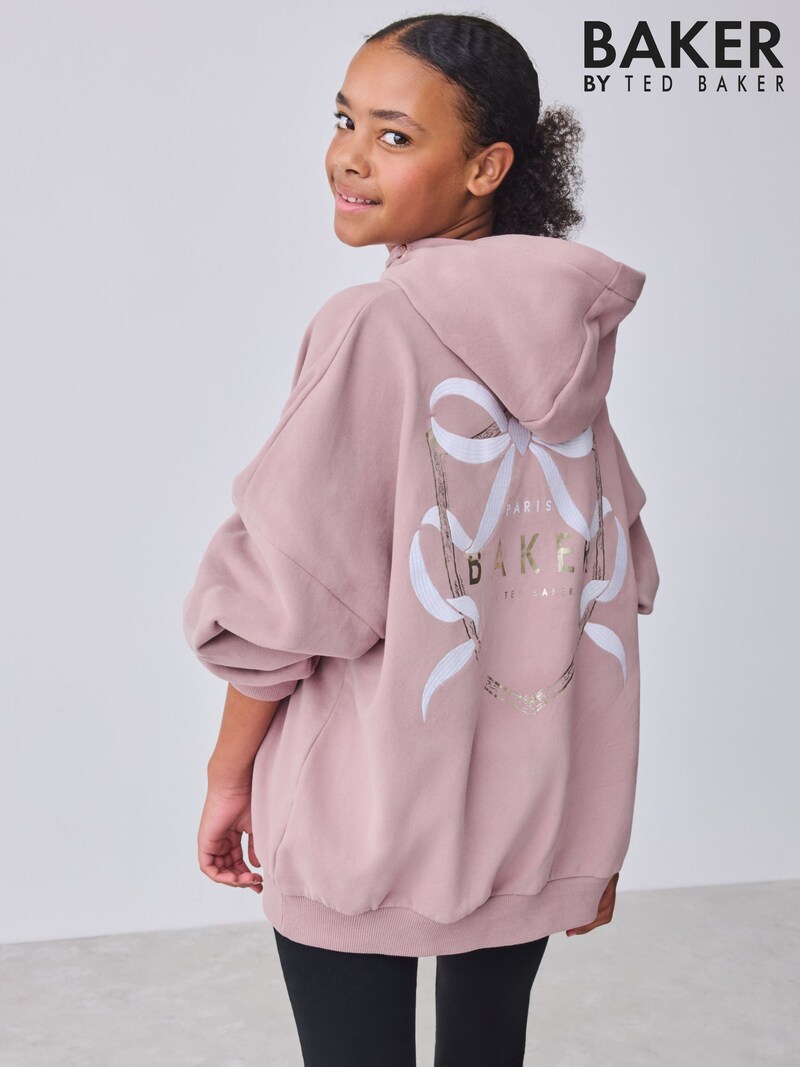 Baker by Ted Baker Oversized Back Print Hoodie - Pre-order | Baker - ملابس أطفال أصلية