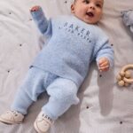 Baker by Ted Baker Blue 2 Piece Ombre Knit Sweatshirt and Joggers Set - Pre-order | Baker - ملابس أطفال أصلية