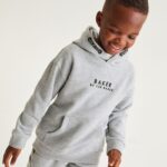 Baker by Ted Baker Grey Overhead Hoodie - Pre-order | Baker - ملابس أطفال أصلية