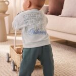 Baker by Ted Baker Graphic Sweatshirt and Wide Leg Jogger Set - Pre-order | Baker - ملابس أطفال أصلية