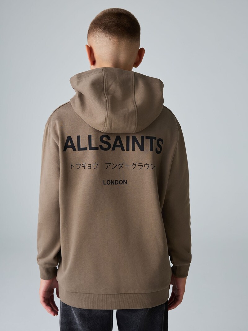 smALLSAINTS Brown Oversized Underground Pullover Hoodie - Pre-order | smALLSAINTS - ملابس أطفال أصلية (smALLSAINTS - صورة 2)