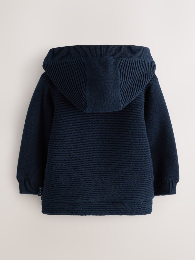 Baker by Ted Baker Navy Knitted Jacket - Pre-order | Baker - ملابس أطفال أصلية (Baker - صورة 2)